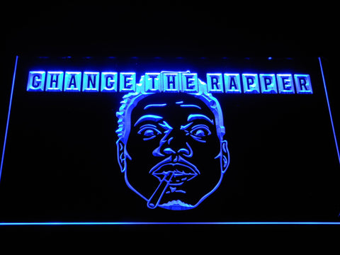 Chance the Rapper LED Neon Sign USB - Blue - TheLedHeroes