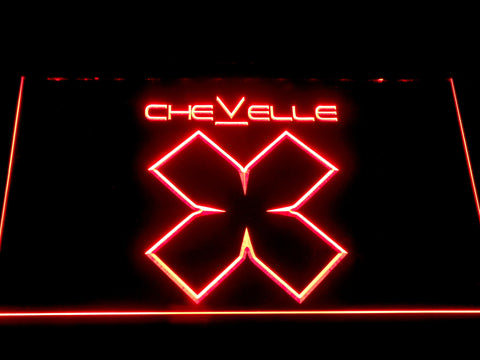 FREE Chevelle LED Sign - Red - TheLedHeroes