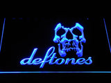 Deftones (2) LED Neon Sign USB - Blue - TheLedHeroes
