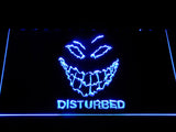 Disturbed LED Sign - Blue - TheLedHeroes