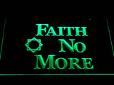 Faith No More LED Sign - Green - TheLedHeroes