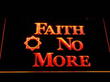 Faith No More LED Neon Sign USB - Orange - TheLedHeroes