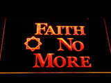 Faith No More LED Sign - Orange - TheLedHeroes