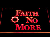 Faith No More LED Neon Sign USB - Red - TheLedHeroes
