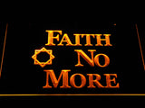Faith No More LED Sign - Yellow - TheLedHeroes