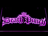 Five Finger Death Punch (2) LED Neon Sign USB - Purple - TheLedHeroes