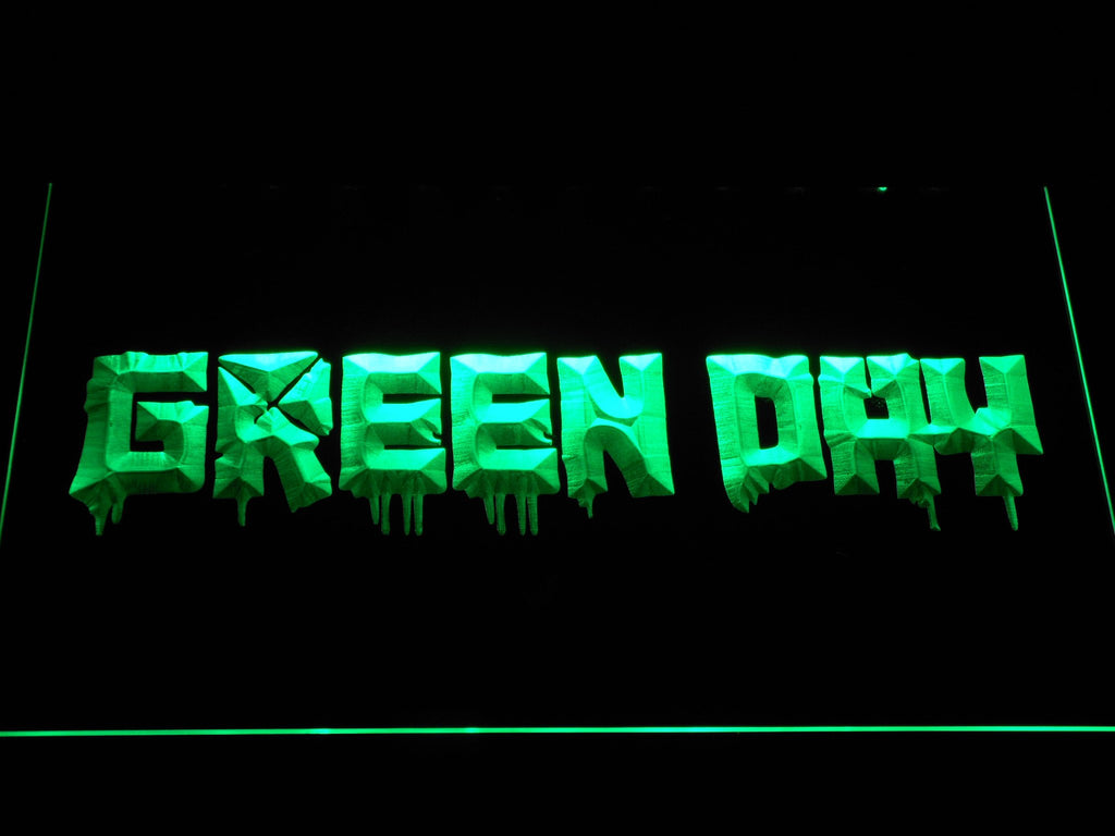 Green day LED Neon Sign USB - Green - TheLedHeroes