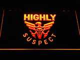 FREE Highly Suspect LED Sign - Orange - TheLedHeroes