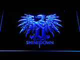 Shinedown LED Neon Sign USB - Blue - TheLedHeroes