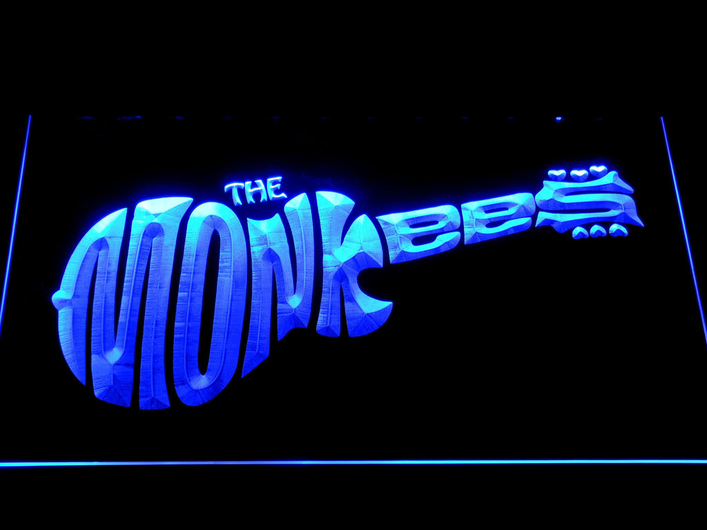 The Monkees LED Neon Sign Electrical - Blue - TheLedHeroes