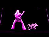 Zakk Wylde (2) LED Neon Sign Electrical - Purple - TheLedHeroes