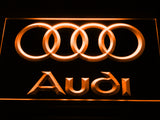 Audi LED Sign - Orange - TheLedHeroes