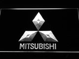 Mitsubishi LED Neon Sign USB - White - TheLedHeroes