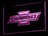 CHEVROLET 2 LED Neon Sign USB - Purple - TheLedHeroes