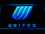FREE United Airlines LED Sign - Blue - TheLedHeroes