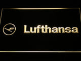 Lufthansa Airlines LED Sign -  Yellow - TheLedHeroes