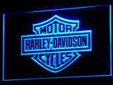 Harley Davidson LED Sign - Blue - TheLedHeroes