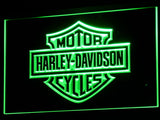 Harley Davidson LED Sign - Green - TheLedHeroes