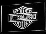 FREE Harley Davidson LED Sign - White - TheLedHeroes