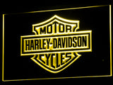 FREE Harley Davidson LED Sign - Yellow - TheLedHeroes