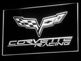 Chevrolet Corvette Racing LED Neon Sign Electrical - White - TheLedHeroes
