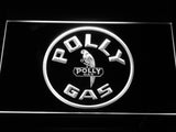 Polly Gas LED Sign - White - TheLedHeroes