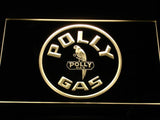 Polly Gas LED Neon Sign USB - Yellow - TheLedHeroes