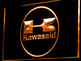 Kawasaki Racing Motorcylce LED Sign - Orange - TheLedHeroes