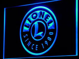 FREE Lionel Trains LED Sign - Blue - TheLedHeroes