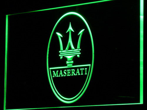 Maserati Led Sign FREE Maserati LED Sign | The perfect gift for your room or cave