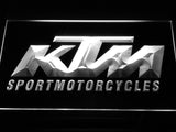 KTM Sport Motorcycles LED Sign - White - TheLedHeroes