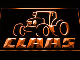 Claas Tractor LED Neon Sign USB - Orange - TheLedHeroes
