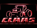 Claas Tractor LED Neon Sign Electrical - Red - TheLedHeroes