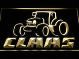 Claas Tractor LED Neon Sign Electrical - Yellow - TheLedHeroes