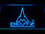 Deutz LED Neon Sign USB - Blue - TheLedHeroes