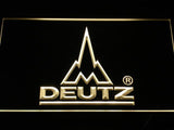 Deutz LED Neon Sign USB - Yellow - TheLedHeroes