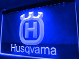 Husqvarna LED Neon Sign Electrical - Blue - TheLedHeroes