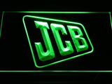 FREE JCB Tractors Service LED Sign - Green - TheLedHeroes