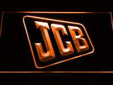 JCB Tractors Service LED Neon Sign USB - Orange - TheLedHeroes