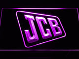 JCB Tractors Service LED Neon Sign USB - Purple - TheLedHeroes