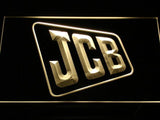JCB Tractors Service LED Neon Sign Electrical - Yellow - TheLedHeroes