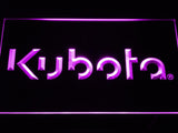 Kubota Tractor LED Neon Sign USB - Purple - TheLedHeroes