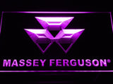 Massey Ferguson Tractor LED Neon Sign Electrical - Purple - TheLedHeroes