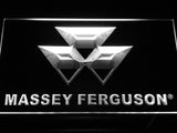 Massey Ferguson Tractor LED Neon Sign USB - White - TheLedHeroes