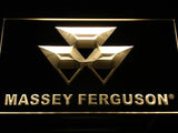 Massey Ferguson Tractor LED Neon Sign USB - Yellow - TheLedHeroes
