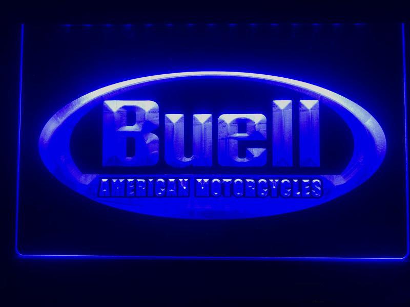 Buell LED Neon Sign USB - Blue - TheLedHeroes