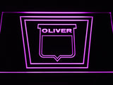 Oliver Tractor LED Sign - Purple - TheLedHeroes