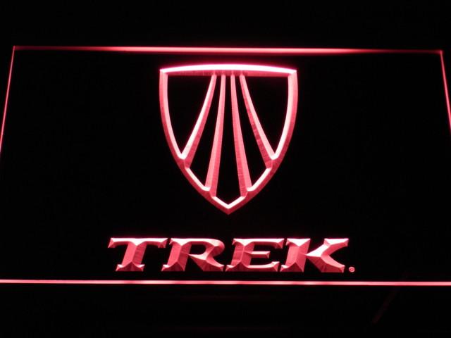 Trek Bike Bicycle LED Neon Sign Electrical - Red - TheLedHeroes