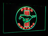 Ford Mustang 2 Dual Color Led Sign - Normal Size (12x8.5in) - TheLedHeroes
