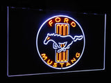 Ford Mustang 2 Dual Color Led Sign - Normal Size (12x8.5in) - TheLedHeroes